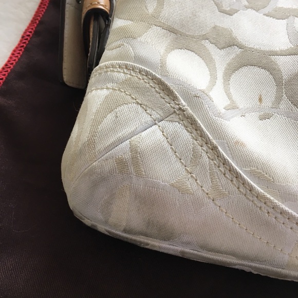 Coach Buzzy Bee Purse in White - Picture 6 of 6